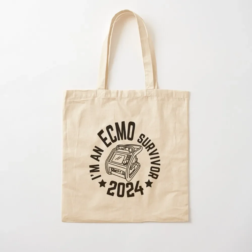 

I Am An ECMO Survivor 2024 Tote Bag tote bag cute pouch bag free delivery bags custom fabric