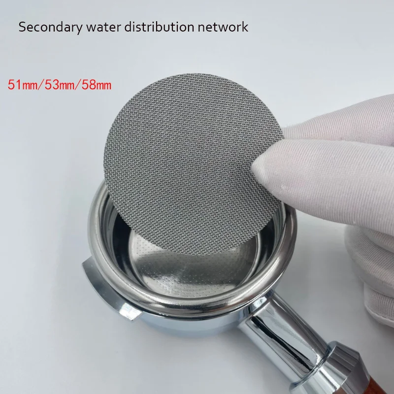 

Coffee Filter Screen Secondary Water Distribution Screen Stainless Steel Filter Screen Can Be Reused Many Times Coffee Maker