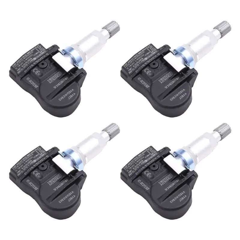 DT42-4PCS 433MHZ Tire Pressure Sensor TPMS For Land Rover Range Rover Jaguar F-PACE GX63-1A159-AA C2D47173