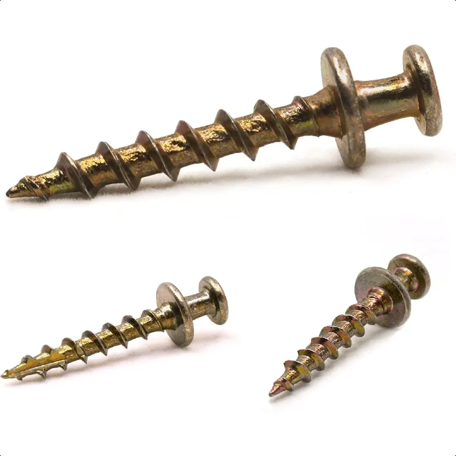 

PHS Bear Claw Screws 150 Pack 30 lbs Heavy Picture Hangers for Drywall Plaster Walls 4in1 Picture Hanging Screws for DRings Saw