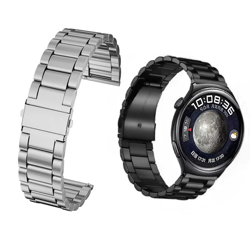 Stahl armband für Samsung Gear S5 S4 Frontier Classic Uhren armband Huawei 49mm 41mm 42mm 46mm Zubehör 20mm 22mm Uhren gürtel