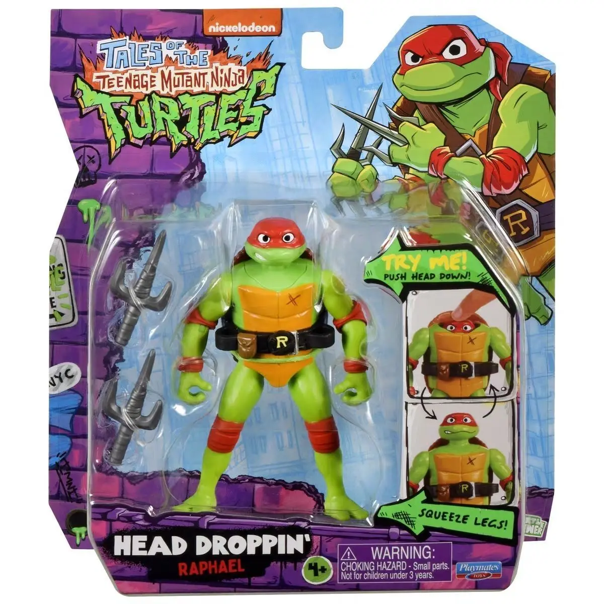 Playmates Anime Figure Teenage Mutant Ninja Turtles Figure Modle Movie Edition Pussy Doll Collect Custom Birthday Toy Gifts - view 5