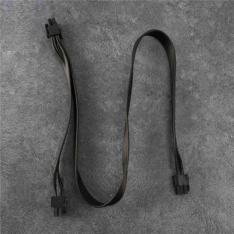 

4Pcs PCI Express 8Pin To Dual 6+2Pin Power Supply Cable Pcie 8 Pin 1 To 2 Spliter Cable For Corsair RM/HX/CX-M Series