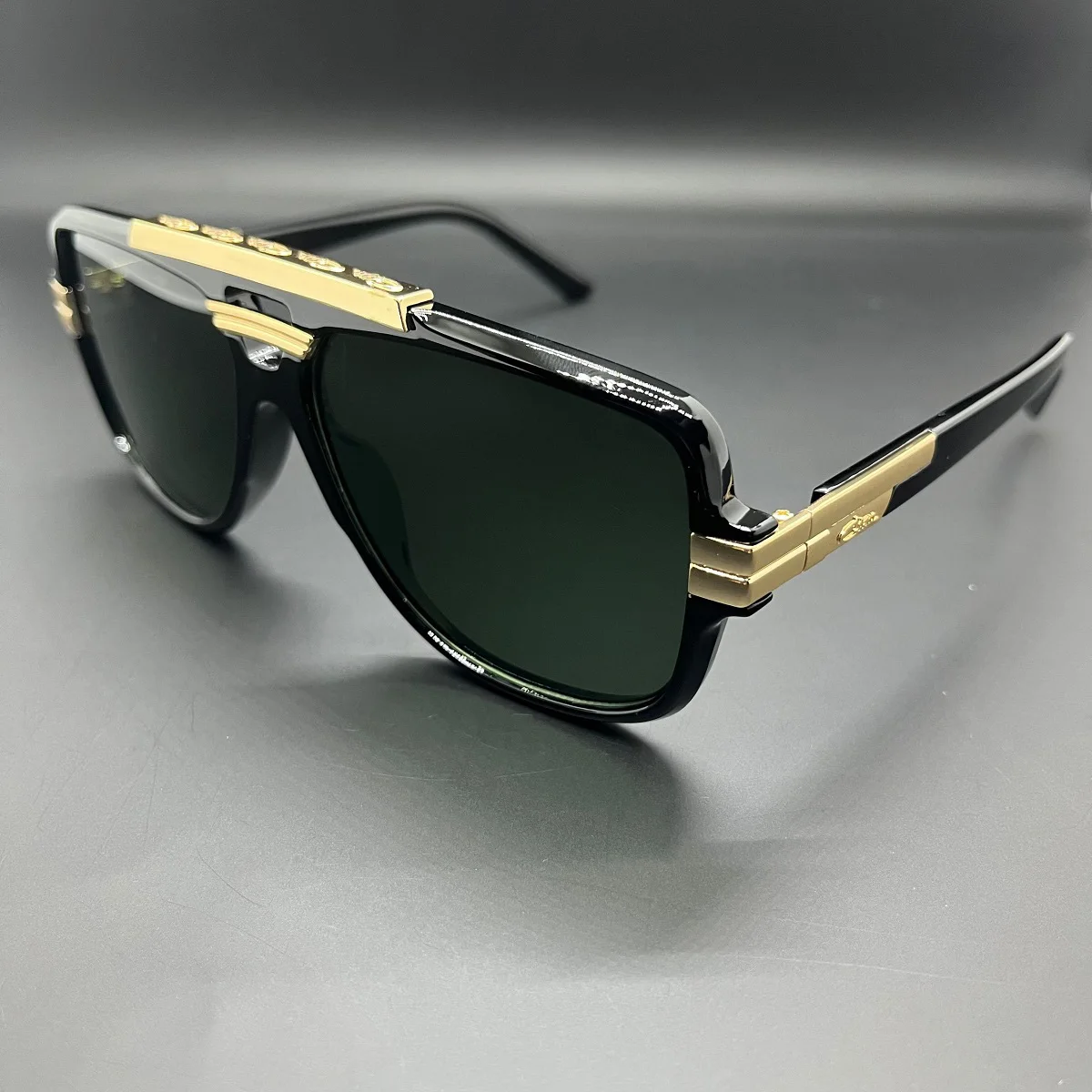 النظارات الشمسية الرجال العلامة التجارية الأسود مربع ظلال UV400 التدرج نظارات شمسية للنساء كول قطعة واحدة مصمم MOD8037 #4