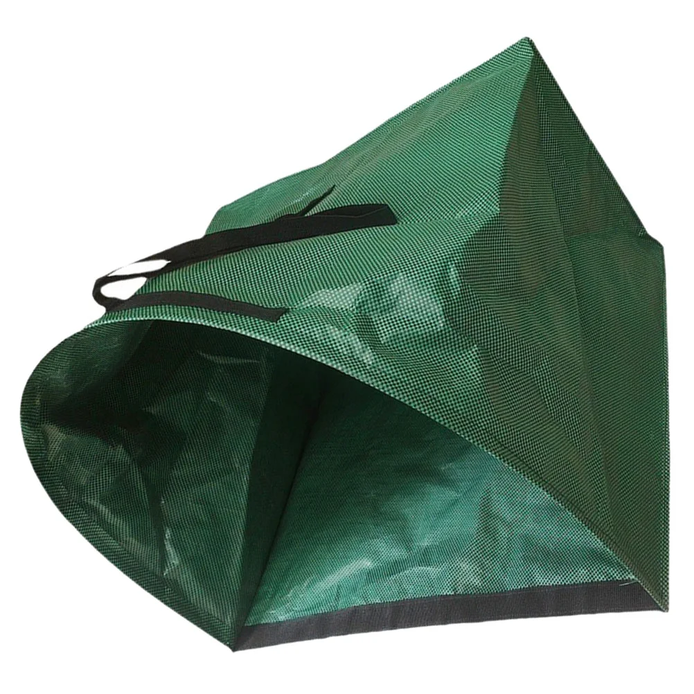 Leaf Bag Tote Bags Portable Reusable Yard Waste Trash Can Pp Work Collect Collector