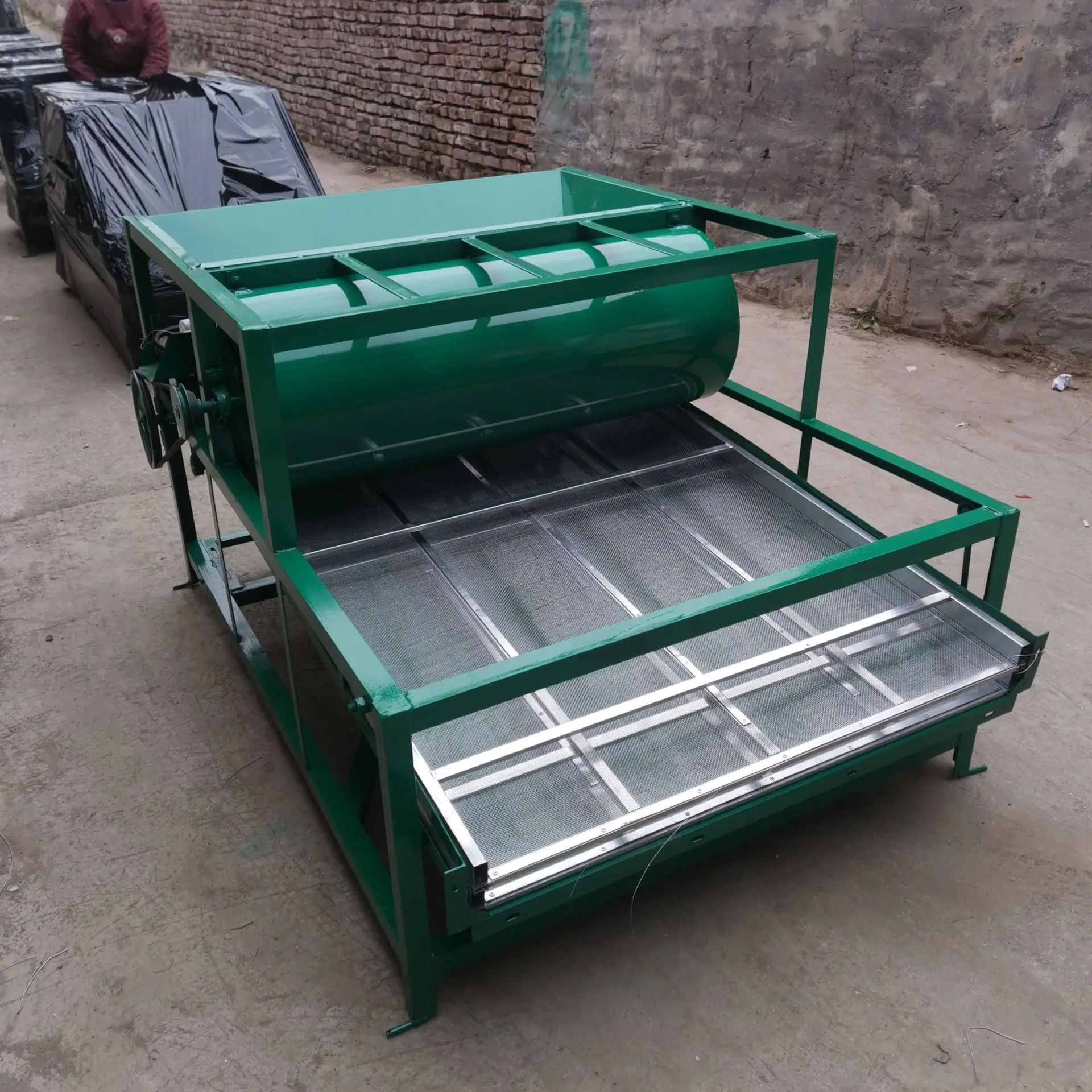 AIROW Weiwei Home Use Wheat Corn Grain Screening Machine