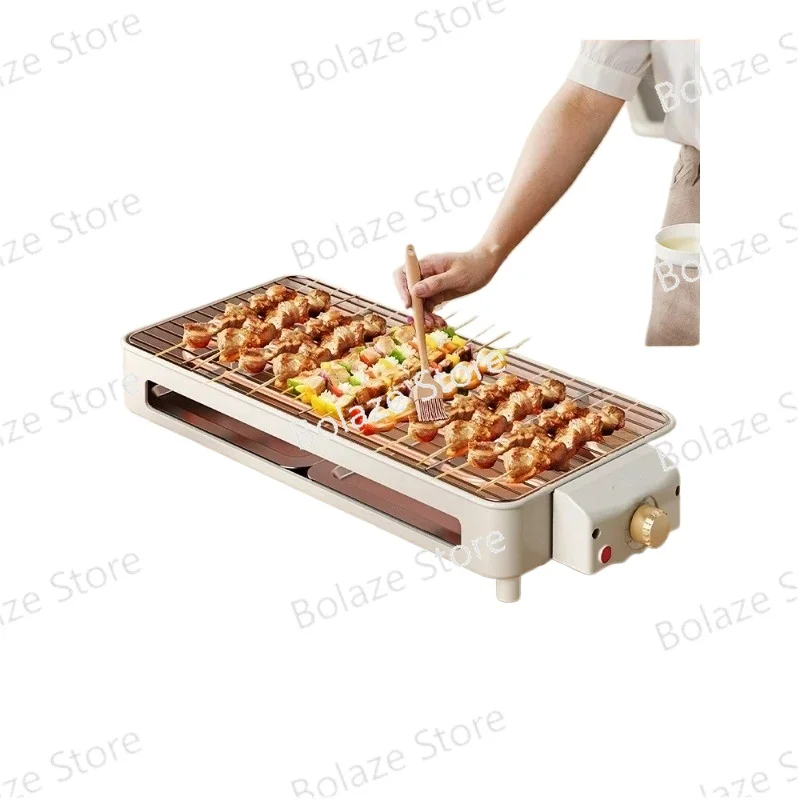 Outdoor Barbecue Plate Kebabs Multifunctional Indoor Electric Roaster Pan