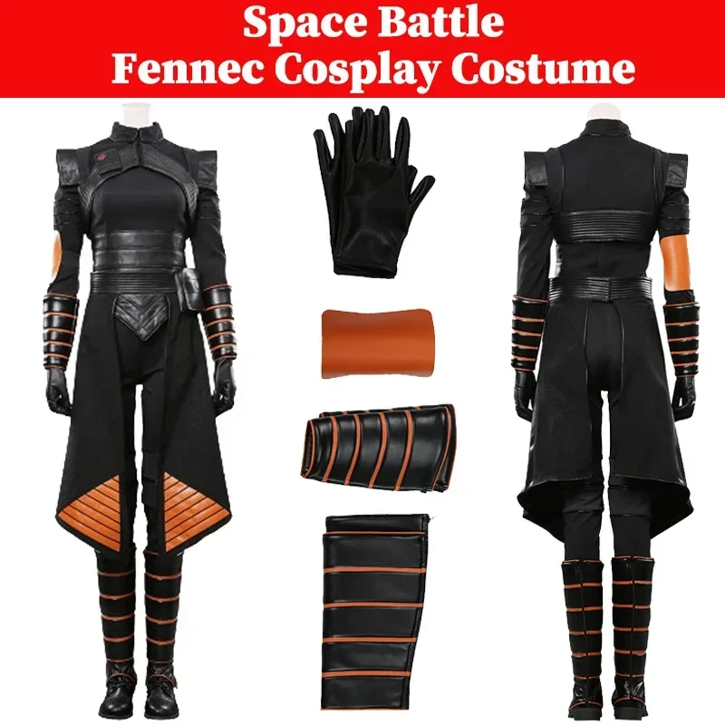 Fennec Cosplay Shand Costume TV Bounty Hunter 1 Fantasia Women Disguise Outfits Wristlet Gloves Roleplay Halloween Costumes