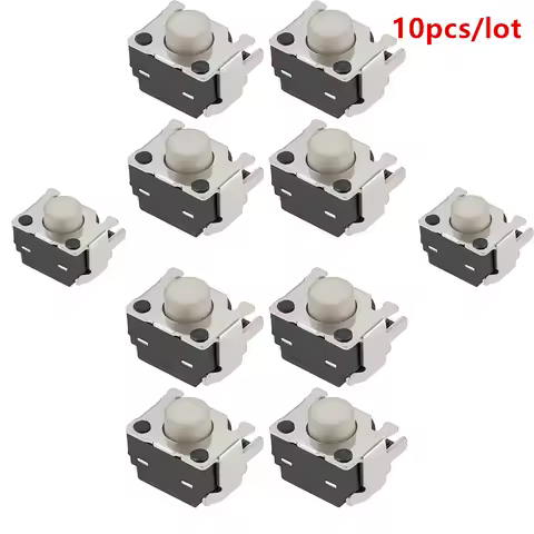 10pcs Micro Switch Bumper L1 R1 Tactile Switch Shoulder Trigger Keys For Steam Deck Replacement Repair Accessories