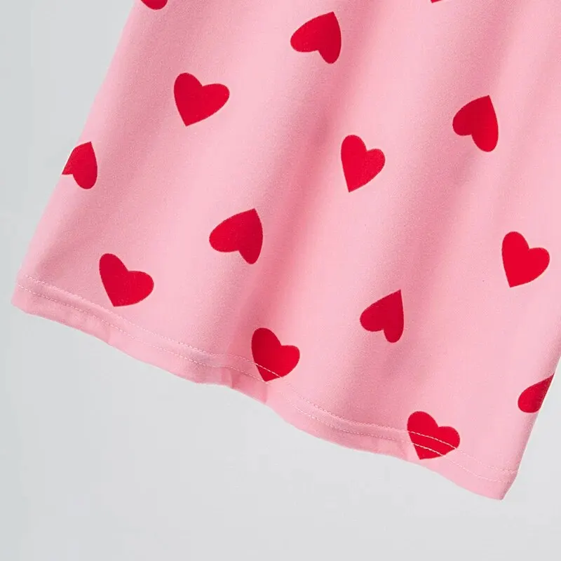 Conjunto de pijama de 3 piezas para niña, pantalón corto de manga corta, cómodo y fino, con aire acondicionado, para verano, 3 piezas