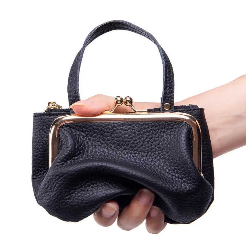 Новый модный брендовый кошелек для карт, маленький кошелек для женщин, кошелек из натуральной кожи с держателем для карт, роскошный женский мини-ручной кошелек для монет