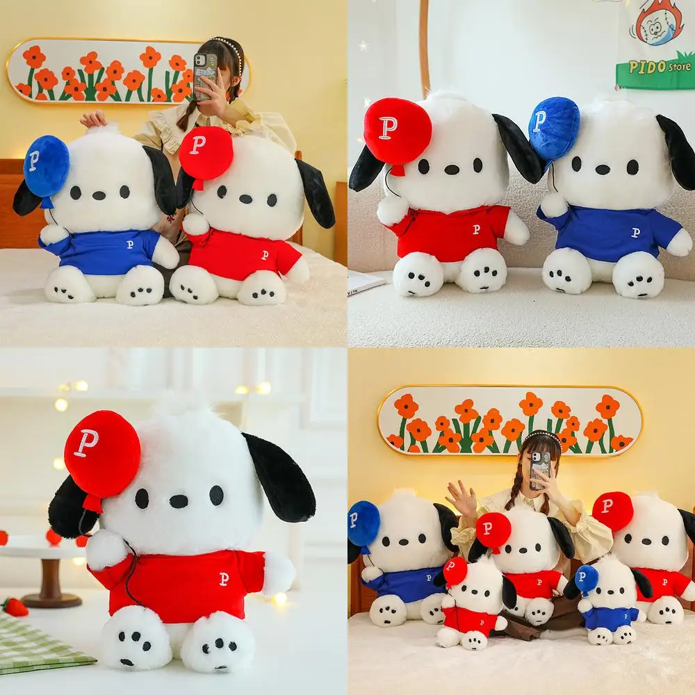 

65 см Sanrio Kawaii Pochacco плюшевая игрушка мягкая кукла дизайн воздушного шара милый детский подарок на день рождения для девочек мягкие плюшевые животные