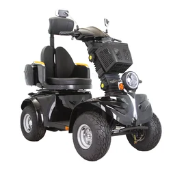 KSM-910B Double Seat Motorised Cart Elderly Heavy Duty 4 Wheel Mobility Scooter Long Range for Elderly Disabled People