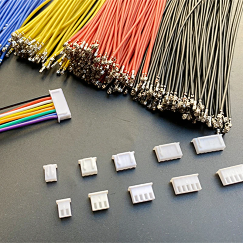 High End 10pcs Silicone Wire Xh2.54  Ph2.0 JST Connector Cable Wires With Terminal XHP PHR (High Temperature Resistance)