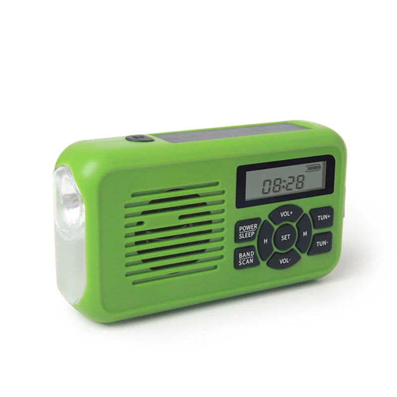 

Solar Powered Dynamo Wind Up Rechargeable Am Fm Radio Music With Led Torch Dynamo Multifunction Portable Solar Radio