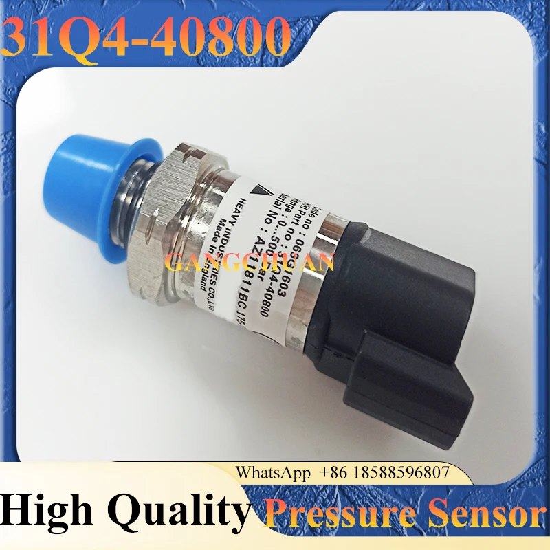 31Q4-40520 31Q4-40800 31Q4-40830 31Q4-40810 Pressure Sensor 50/100/200/500Bar Excavator Parts Accessories