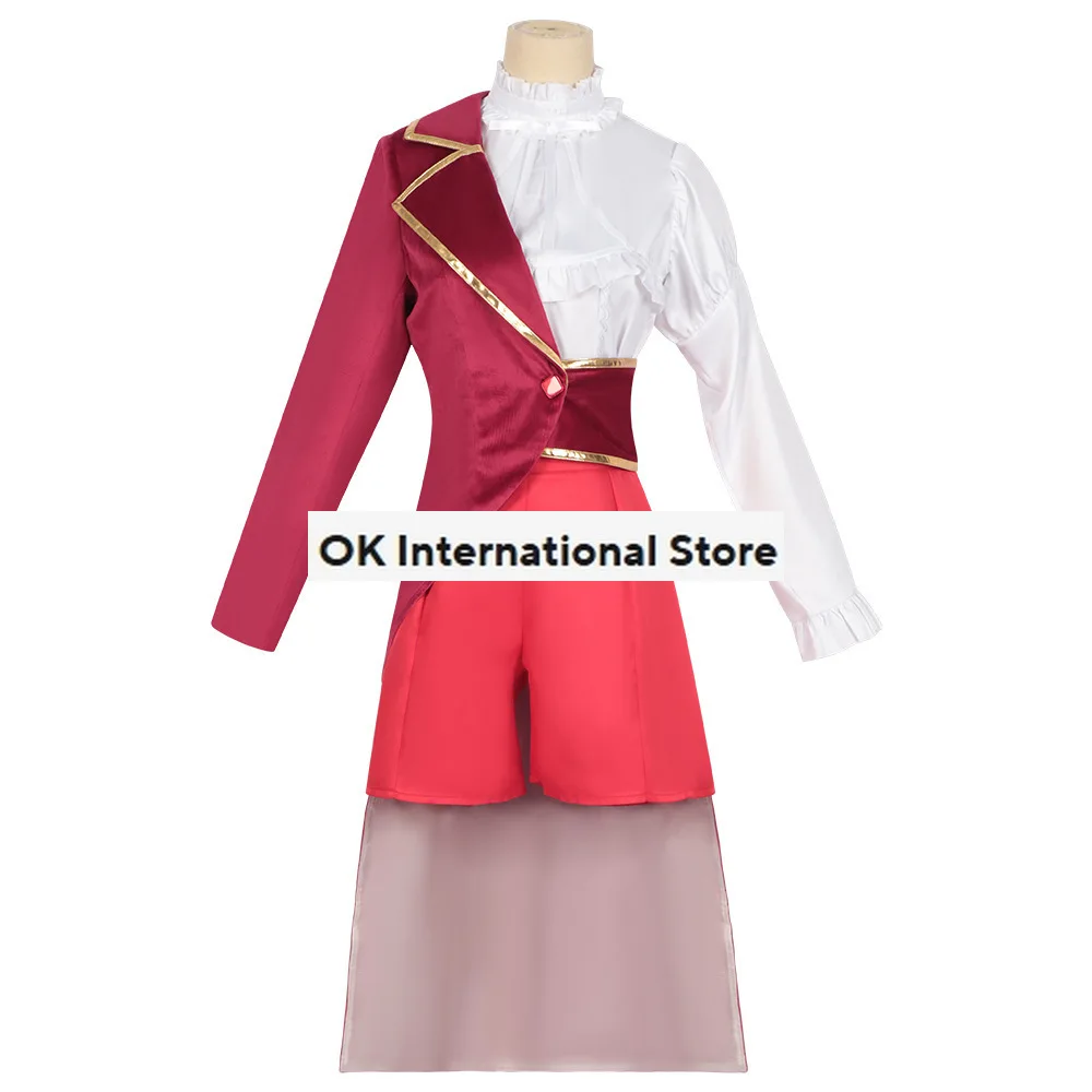 Gorgeous Woman Uniform New Kana Cosplay Costume Red Suit Cosplay Anime Oshi No Ko Outfit Banquet Comic Con Birthday Costumes