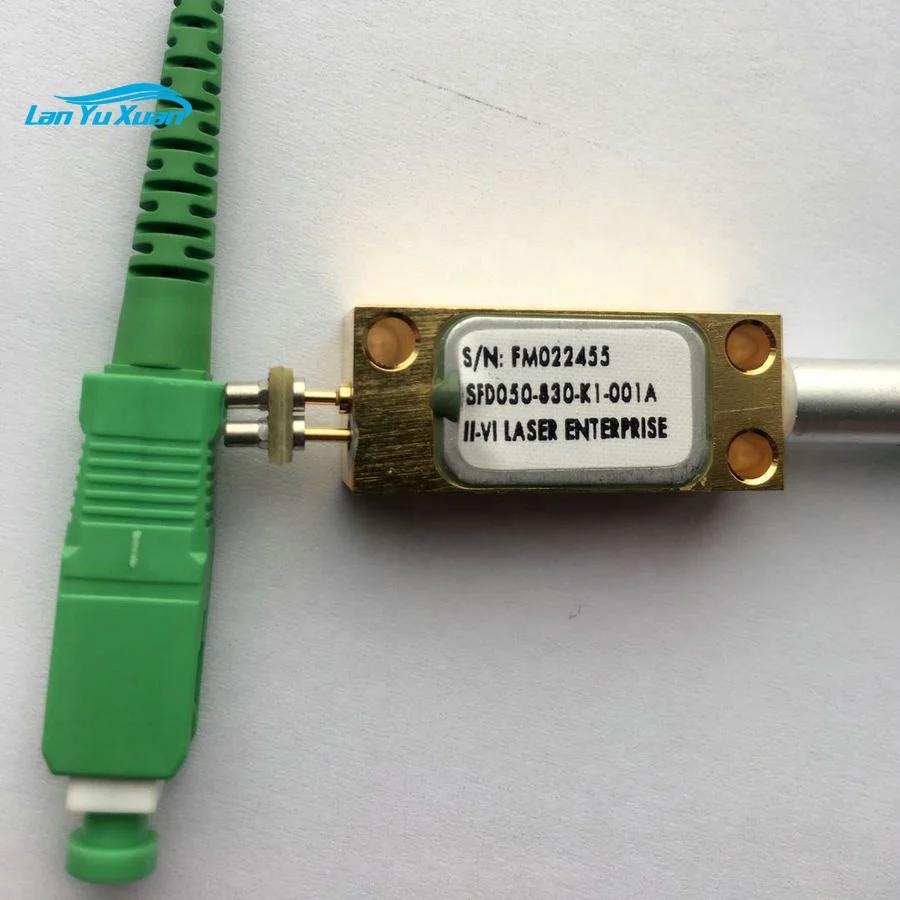 II-VI ENTERPRISE DIODE SFD050-830-K1 Screen CTP PTR 8000/8600/8600SL IR LD 830nm 500mw 1W Optical Fiber Couple Diode