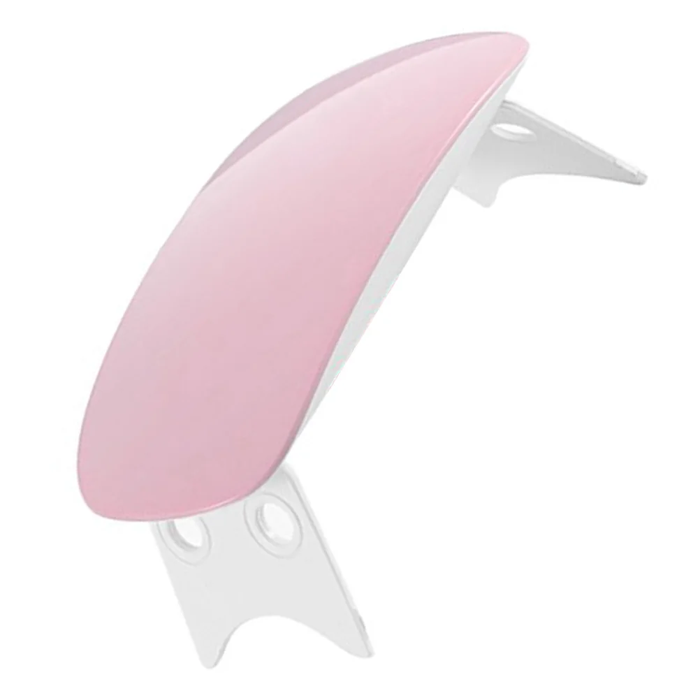 Sunmini 6 W Nageltrockner, tragbare Aushärtungslampe, schnell trocknend, 30 schneller, kein Lüfter erforderlich, 45 S, 60 S, Timer, Rosa, Sunmini