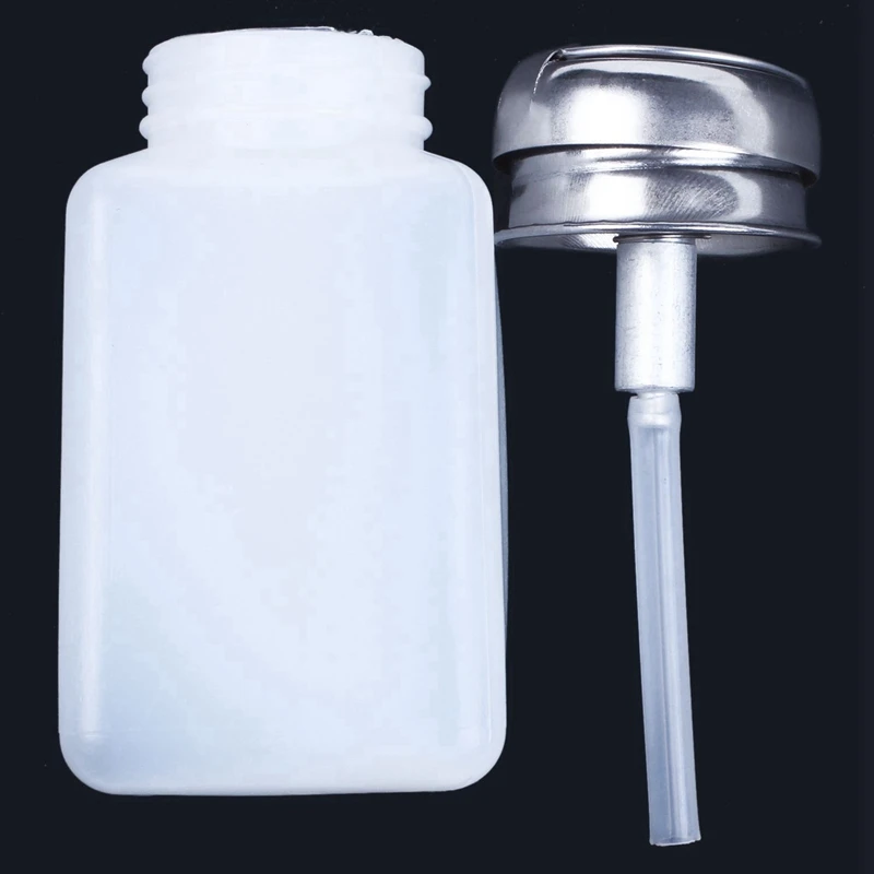 6X 200 مللي سعة موزع كحول الزيت السائل حاوية زجاجة شفافة