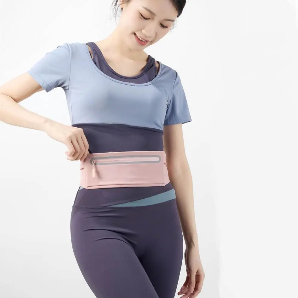 

with Bottle Holder Running Belt Lightweight Multi-function Running Phone Bag Invisible Close Waterproof Fanny Pack Fitness