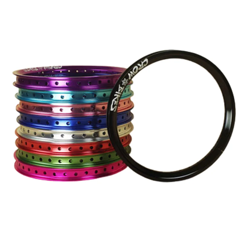 Double-Layer Color Aluminum Alloy Rim, 16 Inch, BMX36-Hole