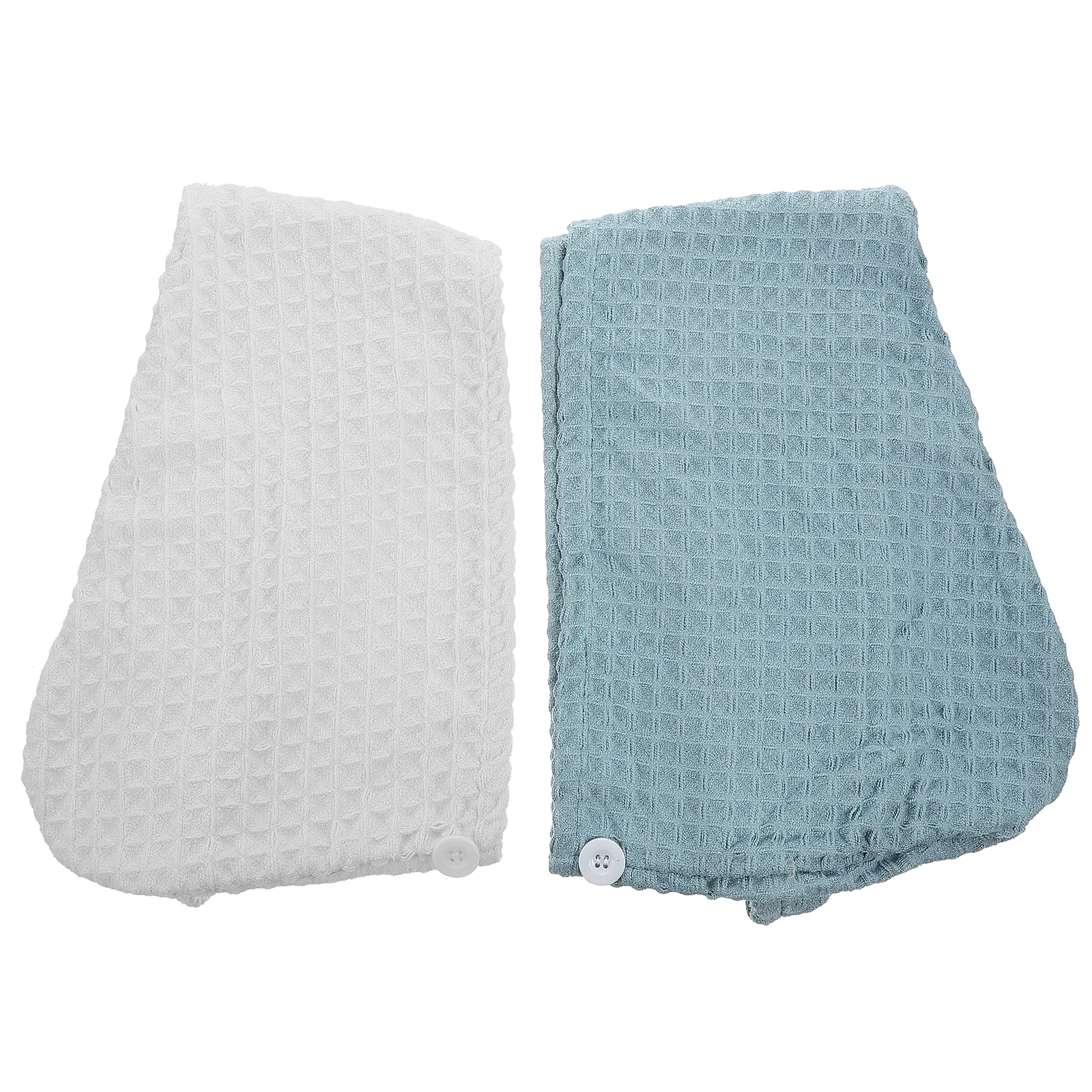 

2pcs Drying Towel Dry Cap For Women Quick Dry Fast Drying Hair Caps Comfortable Breathable Hair-Drying Hat Wet Hair Care Gift