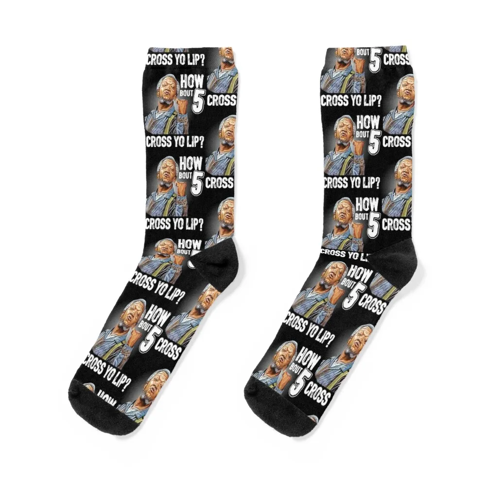 

Sanford And Son 5 cross you lip_ Sanford and son tv show Redd foxx Socks tennis funny gift Boy Child Socks Women's