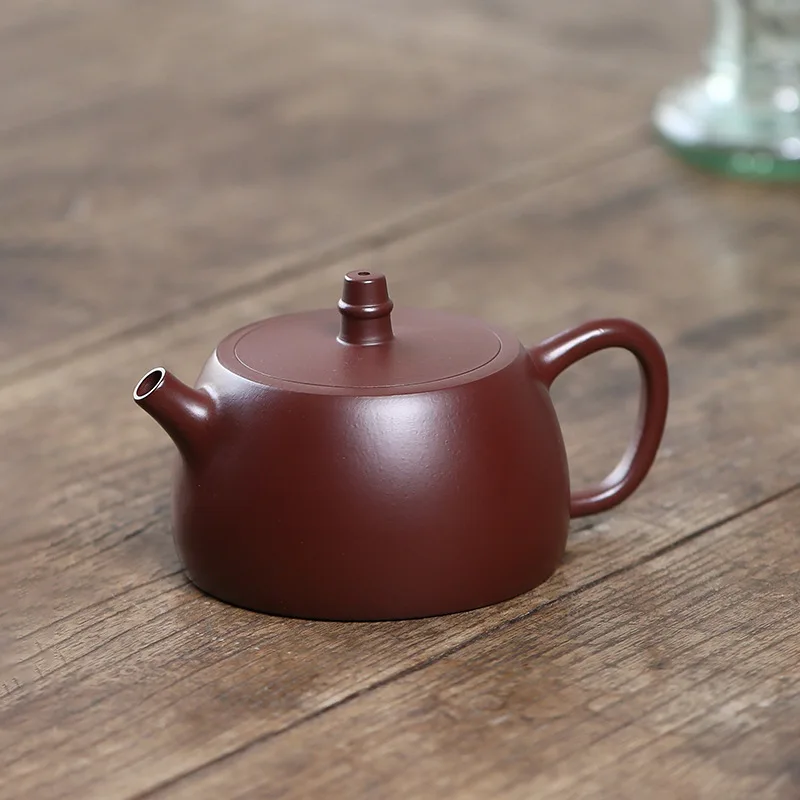 Purple From Yixing Manufacturer Wholesale Of Original Ore Purple Clay Cover And Handle 180Ml Tea Set Gift With Engraving