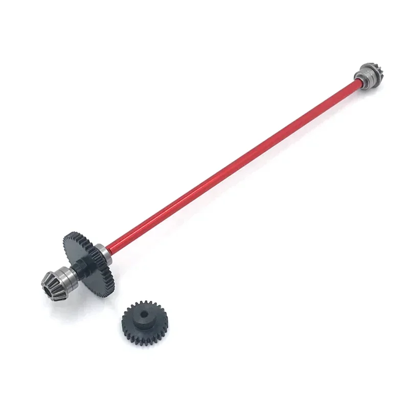 Metal Upgrade Center Drive Shaft Assembly 27T Motor Gear for WLtoys 1/12 124007 124010 124016 124017 124018 124019 RC Car Access
