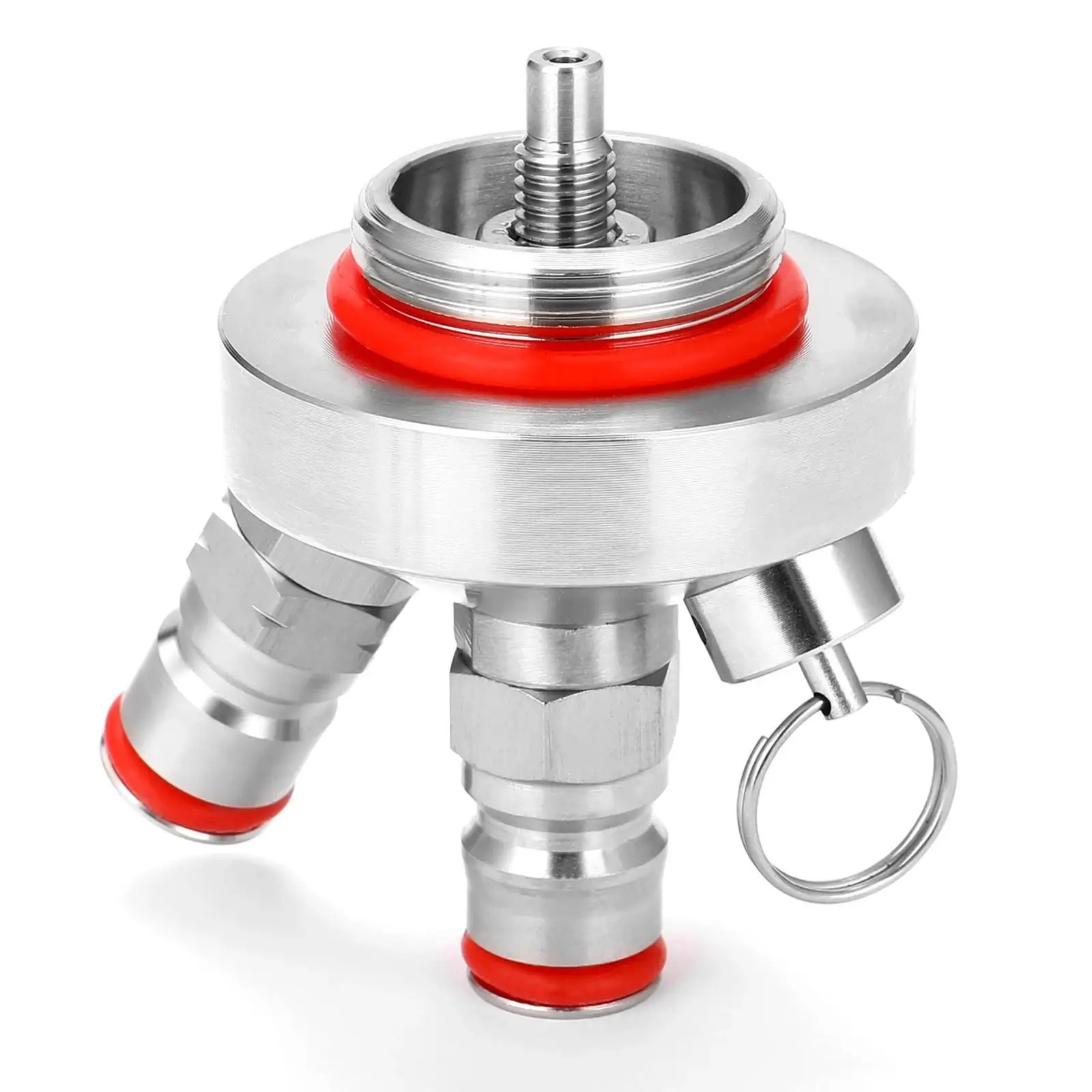 Mini Keg Dispenser with Beer Hose Beer Connector for Craft Beer Wine Making