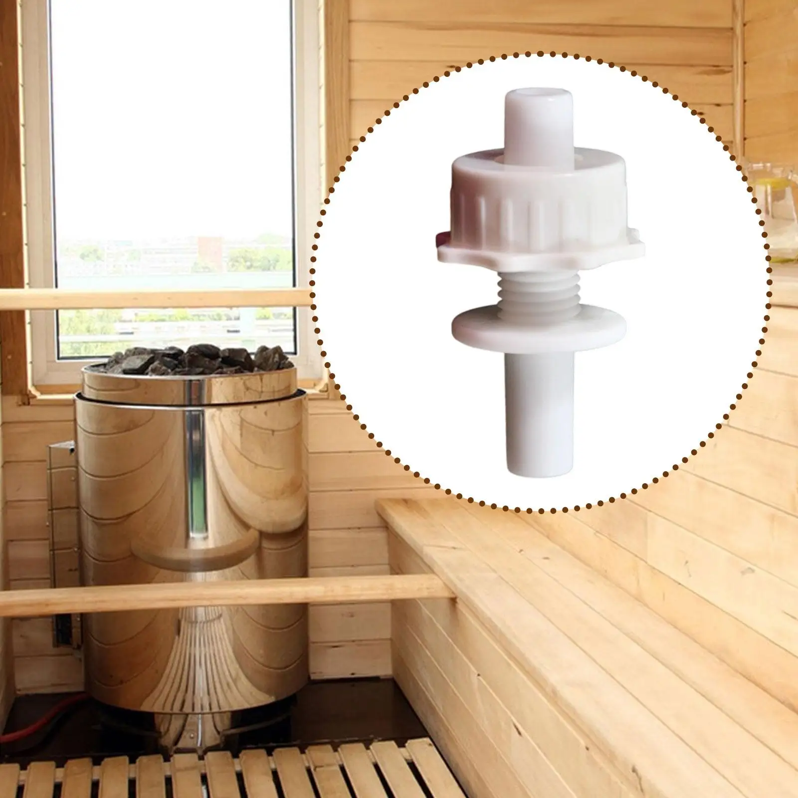 High Performance Silicone Hose Coupler Polypropylene Tube Connector for Sauna Room Safe Sealing Quick Connecting Repairs