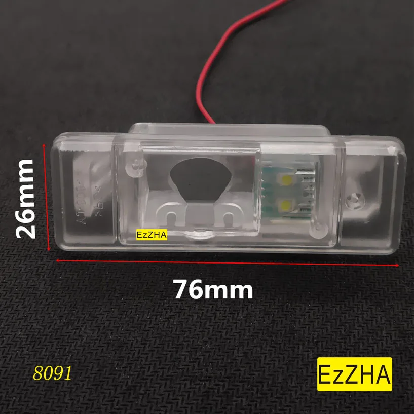 EzZHA Car Rear View Camera Bracket License Plate Light For Citroen C2 C3 C4 C5 C6 C8 DS3 DS5 C-Quatre C-Elysee C-Triomphe