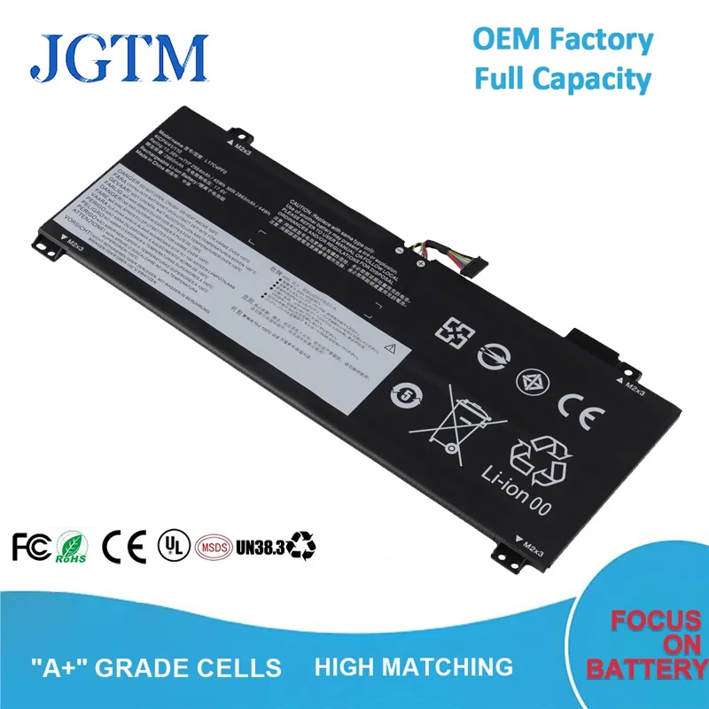 JGTM Original Replacement lithium ion L17C4PF0 15.36V 45Wh For Lenovo xiaoxin Air 13IWL/IML Ideapad S530-13IWL L17M4PF0