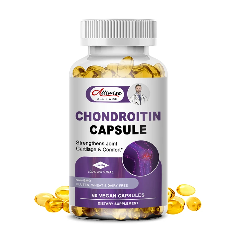 

Alliwise Glucosamine Chondroitin with Vitamin C for Joint Health Antioxidant Help Inflammatory Response Increases Joint Mobility