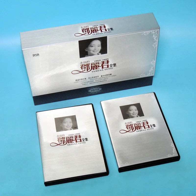 Cantor feminino chinês original genuíno teresa teng cd coleção completa 139 músicas 8cds