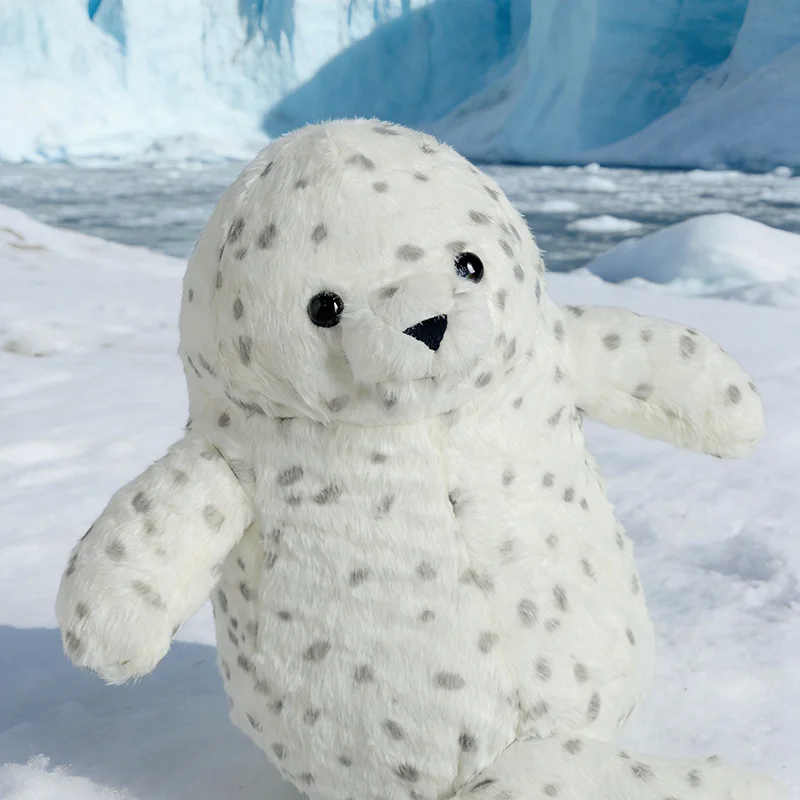 26 سنتيمتر Cuddly بقعة ختم ألعاب من نسيج مخملي العالم البحري لطيف ختم وأسد البحر محشوة الحيوان تحصيل المحيط لينة وسادة نوم هدايا الاطفال