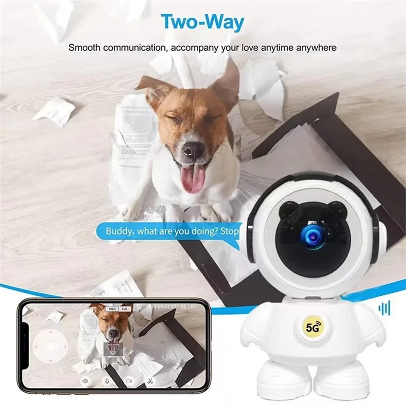 [LXYA68Z!] Home Robot Camera Monitoring Mobile Phone Remote Monitoring Wifi Wireless HD Camera