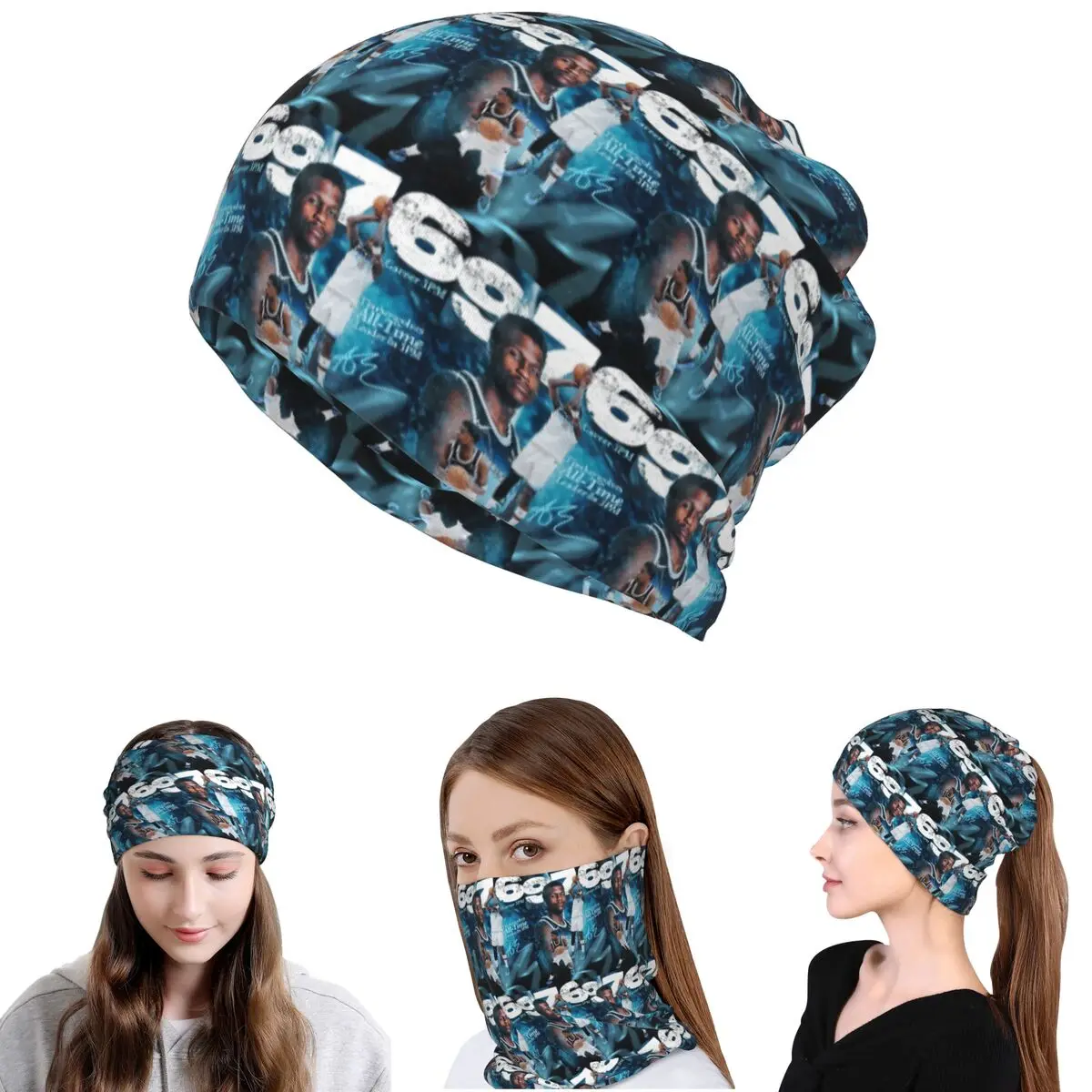 Minnesota Timberwolves Ant Keeps Breaking Anthony Edwards Bandana Halstuch Wickelschal Sturmhaube Mütze Unisex Erwachsene