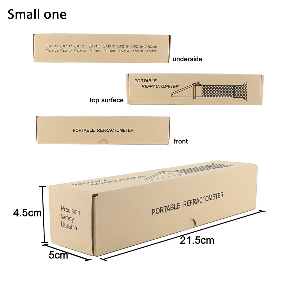 Refractometer tool box Retail/wholesale refractometer box for brix/alcohol refractometer Salinity/Antifreeze tester （only box）