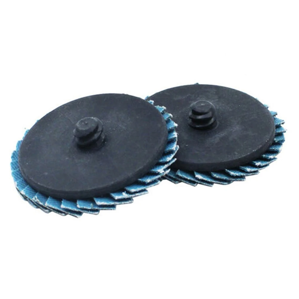 High Quality Practical Brand New Exquisite Flap Grinding Wheels Power Tools Zirconium Corundum 2 Inch 40 Grit 50mm Blue