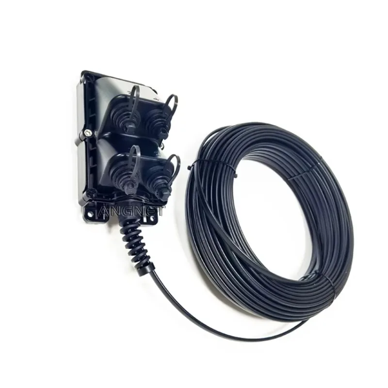 FTTH Fiber MST Terminal Box Waterproof Joint Closure 2/4/6/8/12port IP68 with Adapter