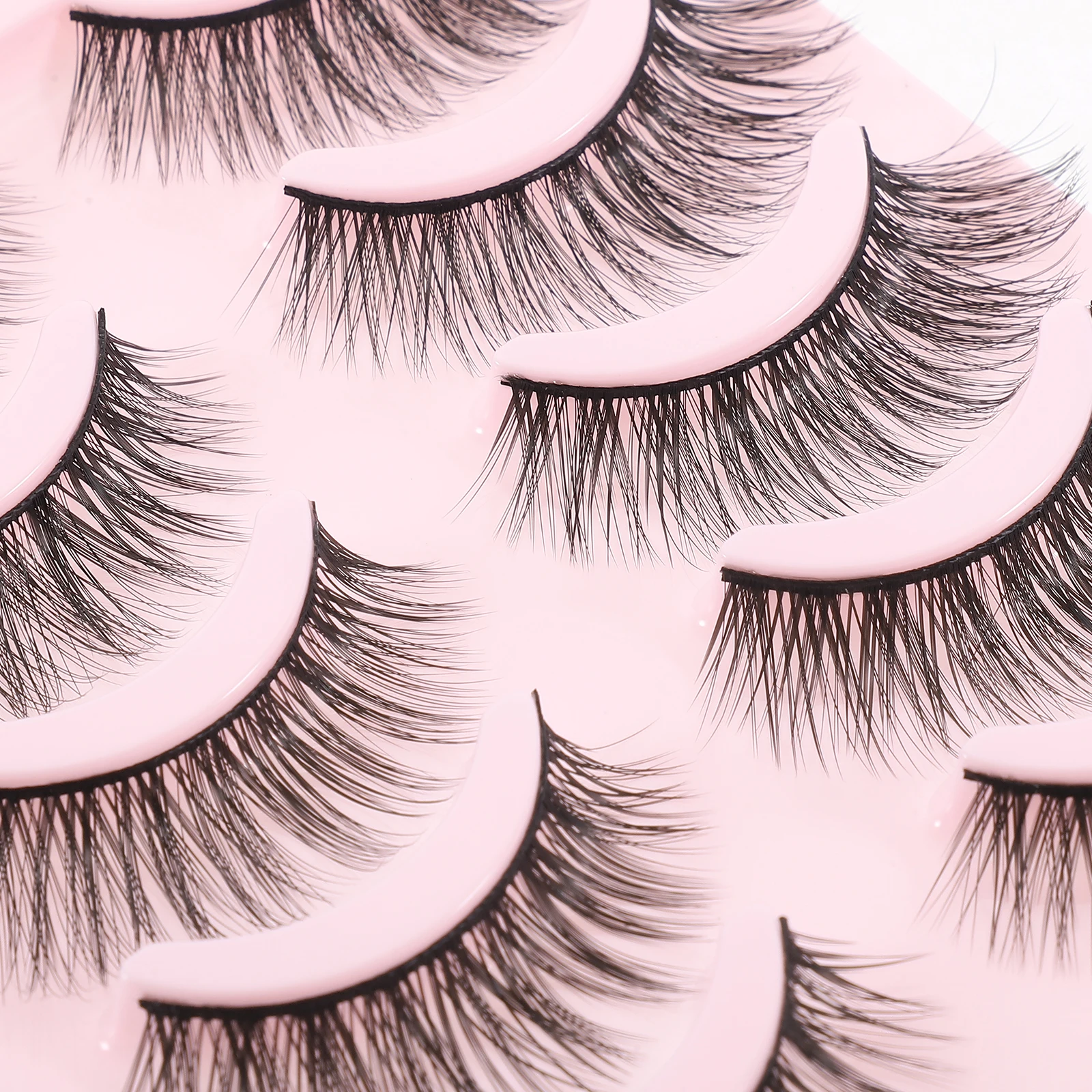 

Thick Natural False Eyelashes Handmade Makeup Accessories Long Comfortable Wear Party Daily Use Woman Fake Lashes For