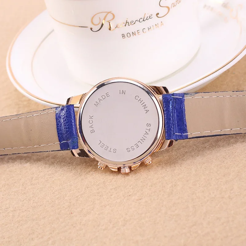 Fashionable Hot Sales Casual Women\'s Watch Double Level Belt Quartz Hand Students Fashion Watches for Women