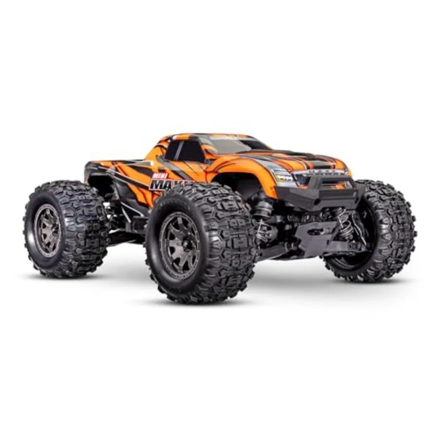 

Mini Maxx BL-2s 30+ MPH RTR Monster Truck Orange with Battery and Charger Included