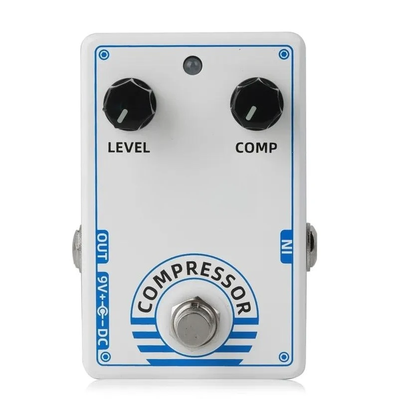 Dolamo D-1 Compressor Guitar Effect Pedal True Bypass Dynamic Sustain Tone Control for Electric Guitar