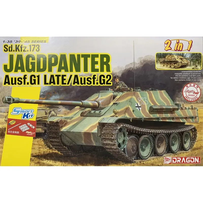 

DRAGON 6924 1/35 Sd.Kfz.173 Jagdpanther Ausf.G1 Late / G2 [w/металлический корпус, волшебная дорожка]-набор для сборки в масштабе