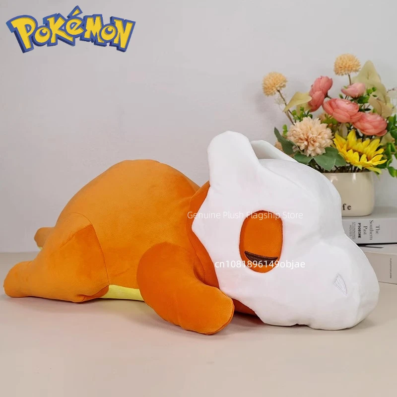 

50 см большой размер Sleeping Cubone аниме плюшевая кукла Покемон подушка Kawaii украшение комнаты плюшевые украшения детские подарки