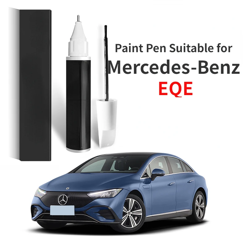 Paint Pen Suitable for Mercedes-Benz EQE Paint Fixer Black Arctic White Middle Special EQE Car Supplies Modification Accessories