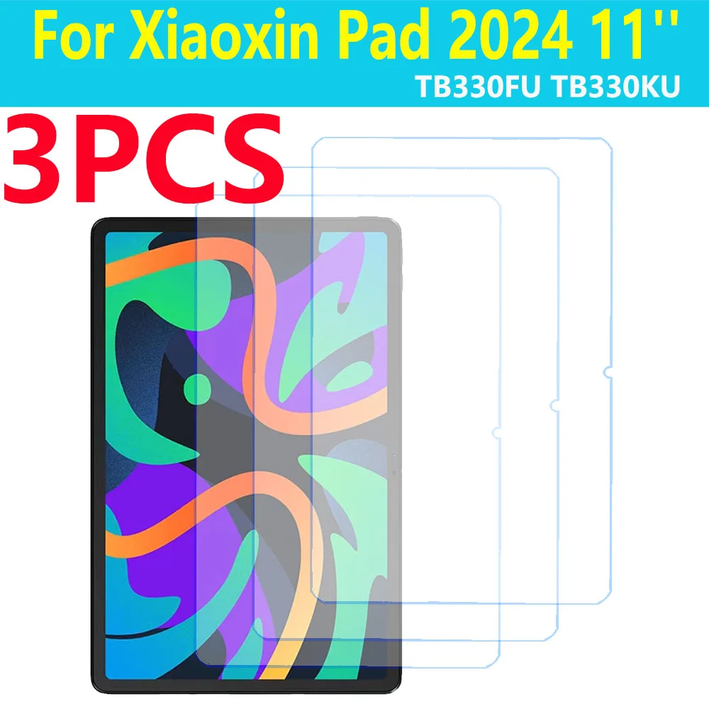 Tempered Glass For Lenovo Tab M11 For Xiaoxin Pad 2024 11 inch Screen Protector Tablet Clear Protective Film TB330FU TB331FC